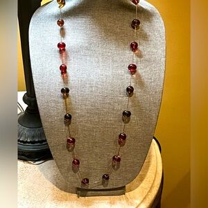 Vintage Esmor Glass Bead Necklace